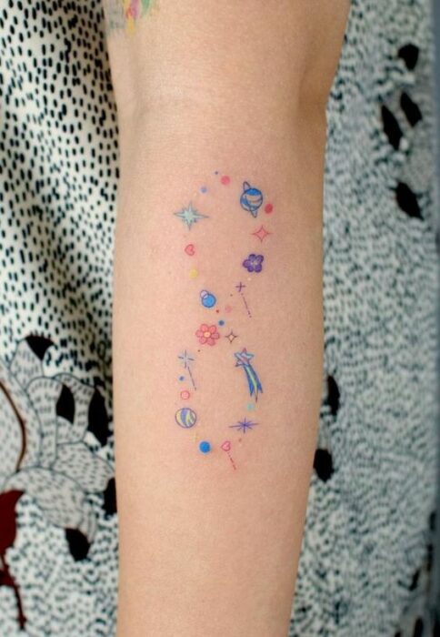 infinity girly tattoo