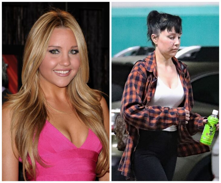 Amanda Bynes then and now 