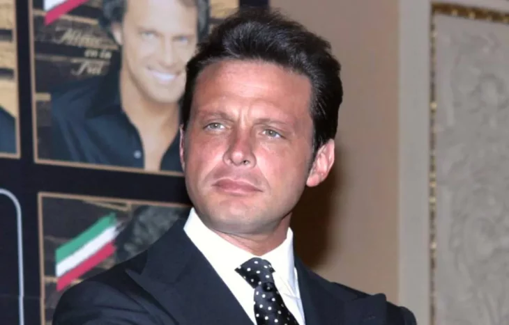 el cantante Luis Miguel en la presentación de su disco México en la piel