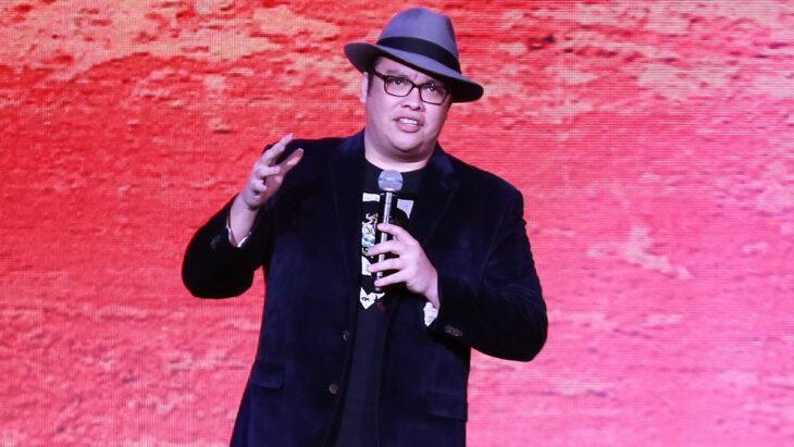 Franco Escamilla, comedian, in stand up