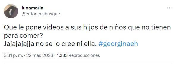 reaccion a la entrevista de georgina rodriguez