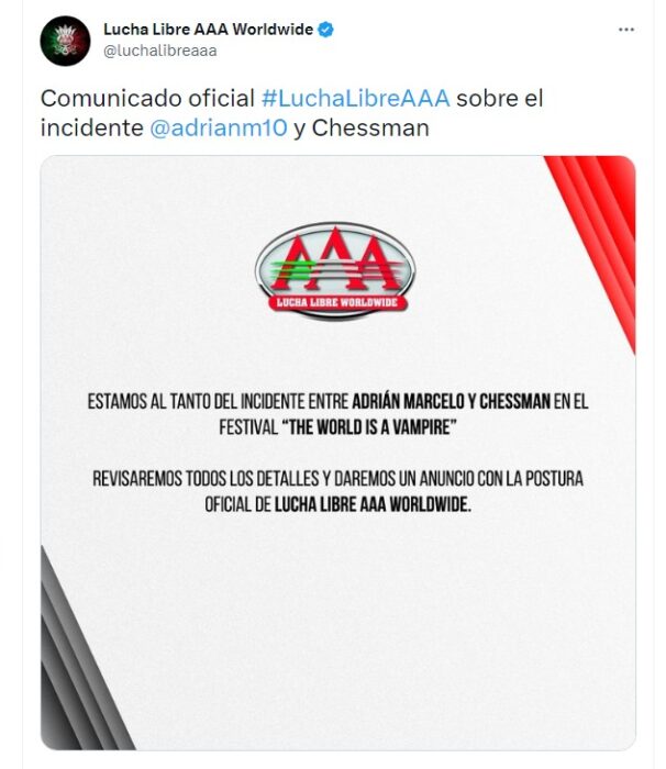 comunicado de la triple a