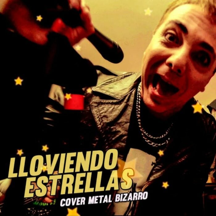 Cristian Castro en cover metal de Lloviendo estrellas 