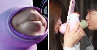 Dispositivo chino permite a los enamorados ‘besarse’ a la distancia