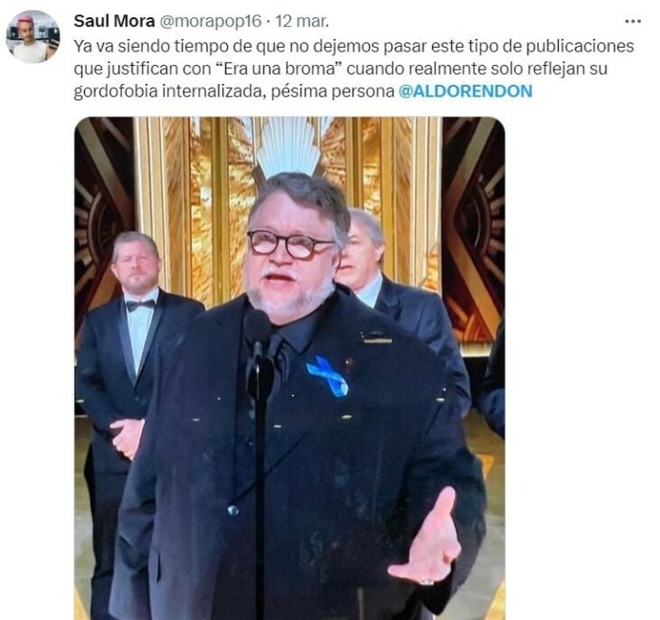 Tuit sobre estilista de Belinda llama 'The Wale' a Guillermo del Toro y piden cancelarlo 