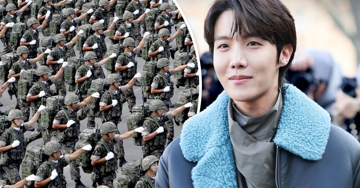 J-Hope says goodbye to the ARMY and already has a date for his military service
