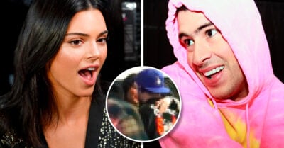Kendall Jenner y Bad Bunny son captados dándose un romántico beso en público