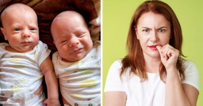 Madre lleva a sus gemelos a la policía para que le ayuden a identificar “cuál es cuál”