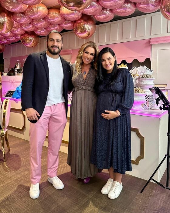 Maite Perroni y Andrés Tovar celebran baby shower de su hija; Rocío Sánchez Azuara fue la organizadora