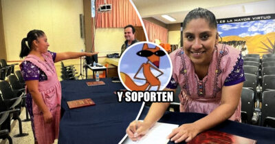 Mujer indígena se titula con tesis escrita en náhuatl y hace honor a sus raíces