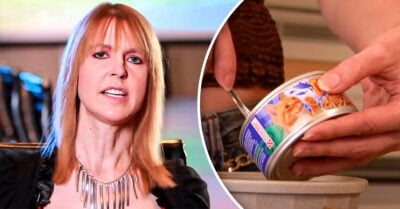 Multimillonaria tacaña se alimenta con comida para gatos para ahorrar dinero
