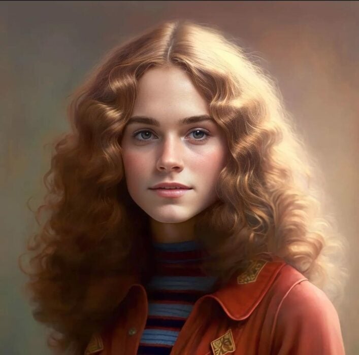 Hermione como personaje de los 70