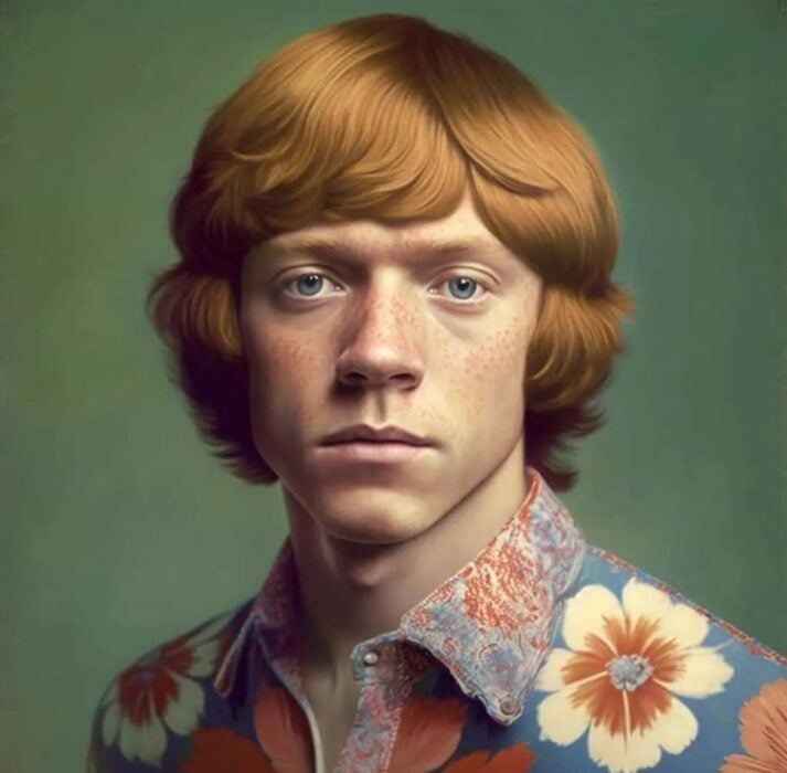 Ron Weasley como personaje de los 70