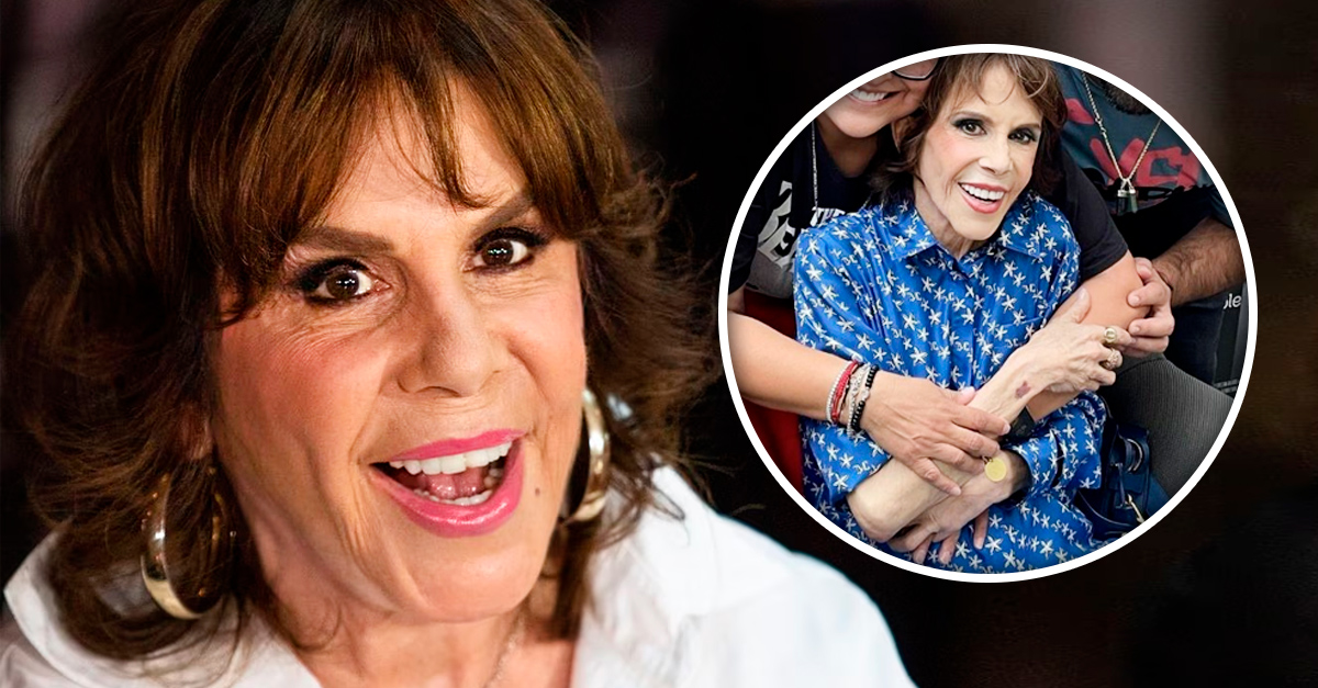 Rebecca Jones appears in public and asks people not to feel sorry for her condition