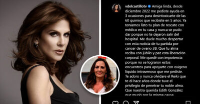 Verónica del Castillo habría usado la muerte de Rebecca Jones para promocionarse