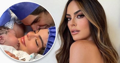 Ximena Navarrete le da la bienvenida a su segundo bebé