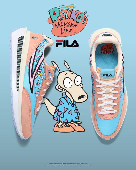 diseño de tenis fila de rocko