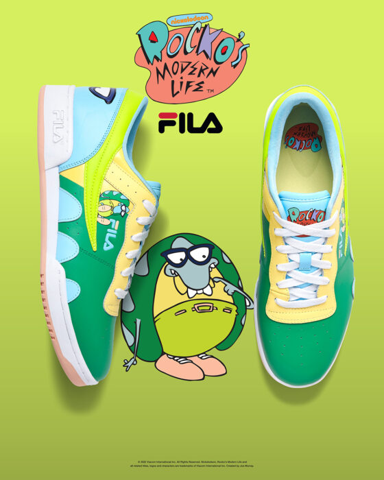 tenis colección amigo de Rocko FILA