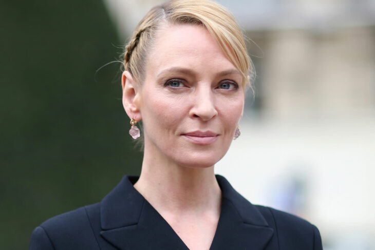 Uma Thurman foto en exterior 