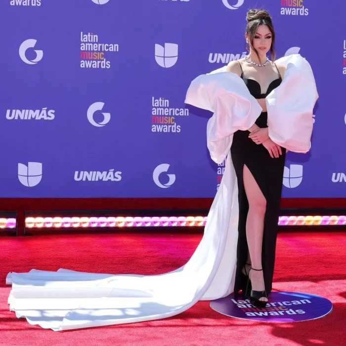 Yayis Villarreal en la alfombra roja de los Latin American Music Awards 2023