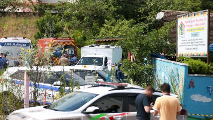 Hombre mata a 4 niños con un hacha en un ataque a una guardería en Brasil