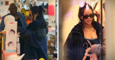 Rihanna es captada comprando ropa para su segundo bebé y, sin querer, reveló el sexo