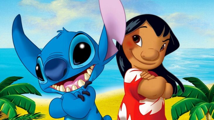 personajes principales de Lilo y Stich película de dibujos animados de Disney