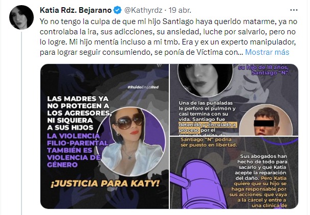 tuit de Katia Rodriguez 