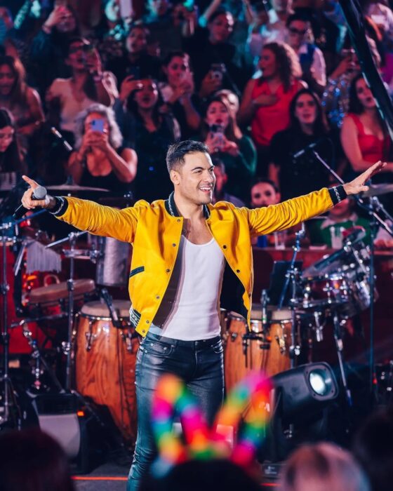 Carlos Rivera en concierto 