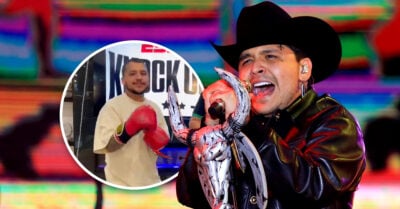 Christian Nodal se aleja de escenarios para iniciar como comentarista deportivo