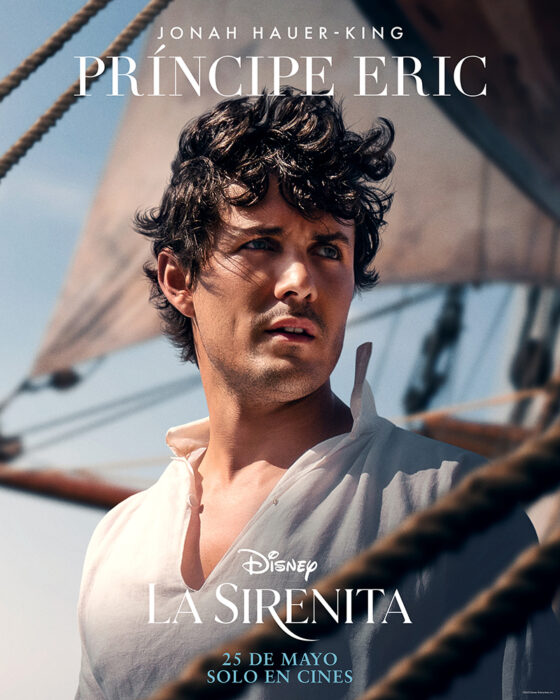 Póster oficial del príncipe Eric del liveaction de La Sirenita 