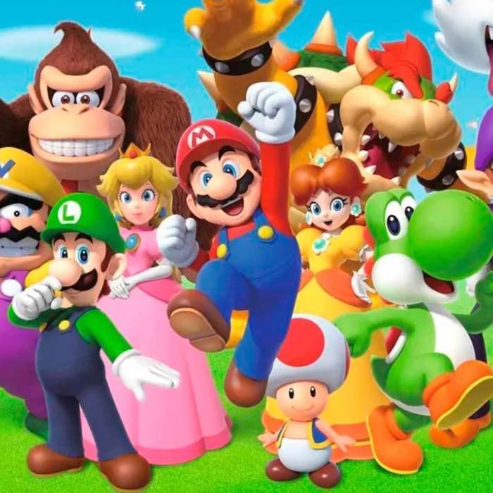 personajes del videojuego de Mario Bros