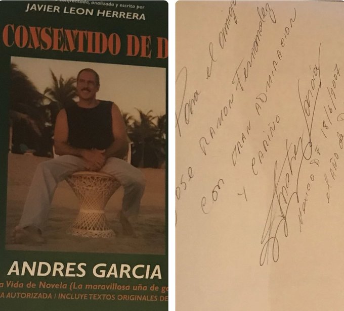 Fotografía del recuerdo de Andrés García 