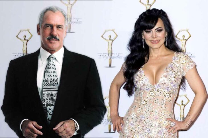 Maribel Guardia junto a Andrés García 