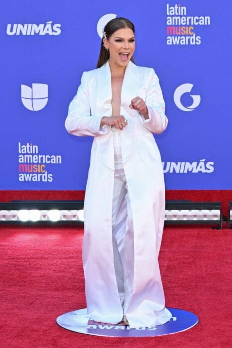 Olga Tañón en la alfombra roja de los Latin American Music Awards 2023