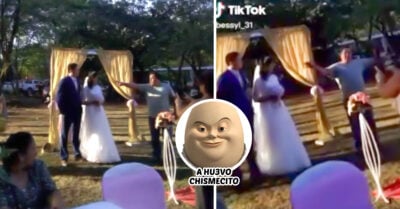 Hombre interrumpe boda y afirma que el novio es el prometido de su hija