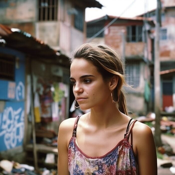 Imagen que muestra a Emma Watson en calles marginadas de Cuba creada con Inteligencia Artificial
