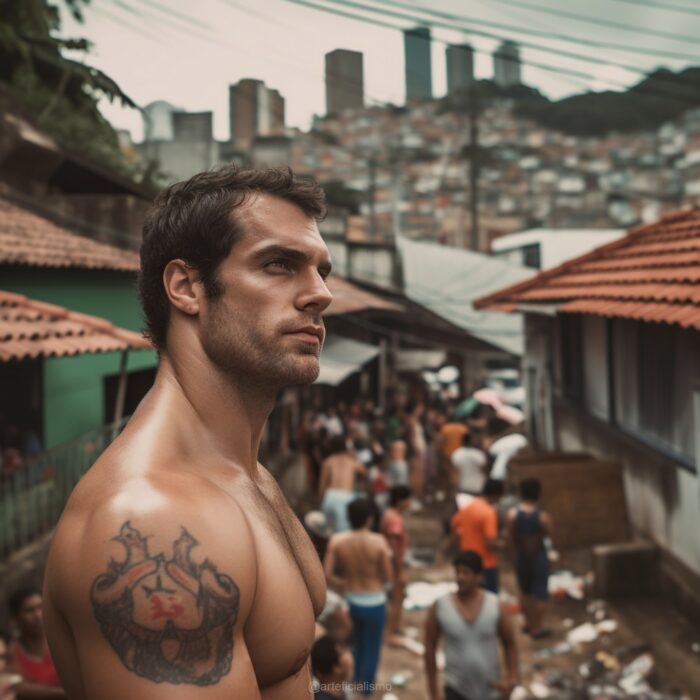 Imagen que muestra a Henry Cavill en calles marginadas de Cuba creada con Inteligencia Artificial