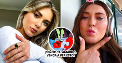 Influencer intenta regalar comida en un supermercado y llora porque nadie la acepta