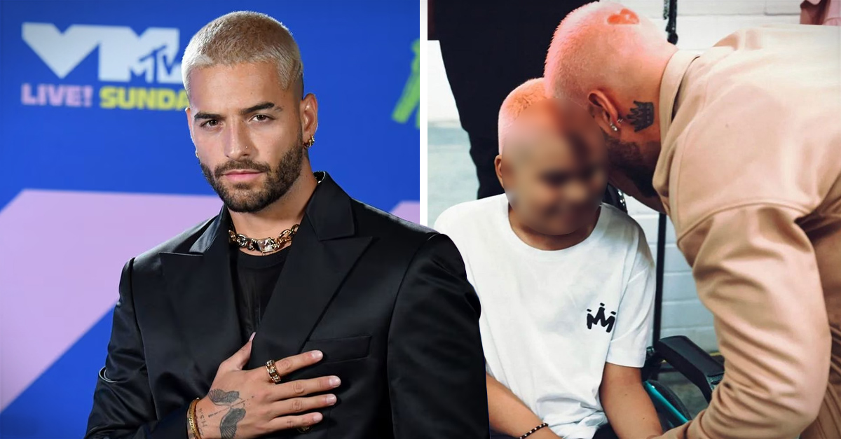 Maluma devastated after the death of Bastian, the child with cancer who helped World Stock Market