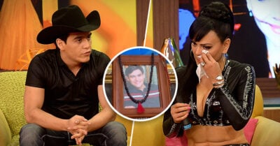 Maribel Guardia muestra el lugar donde tiene las cenizas de Julián Figueroa