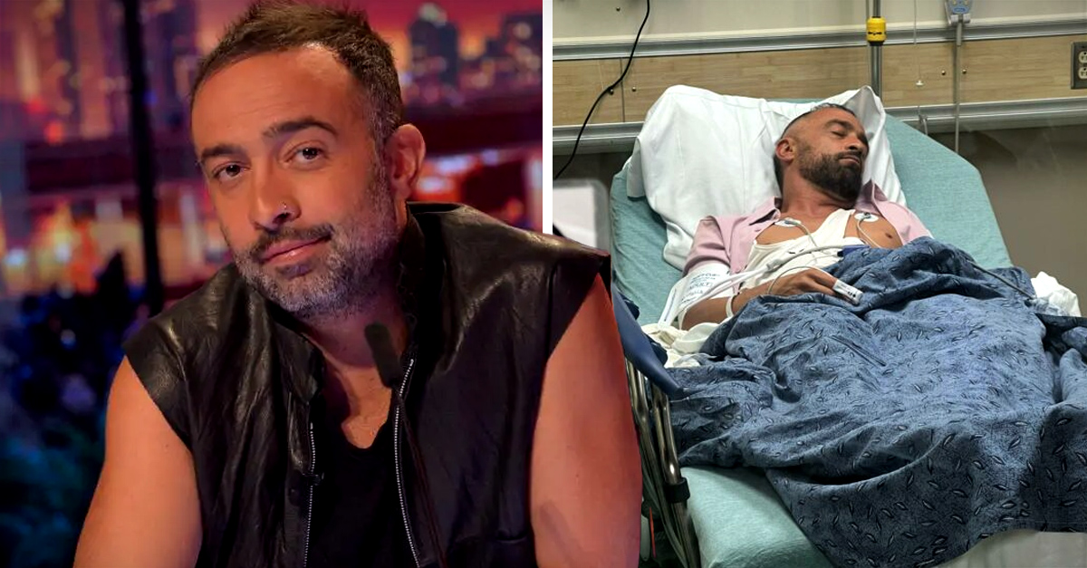Mario Domm is hospitalized in an emergency;  this is known about his health