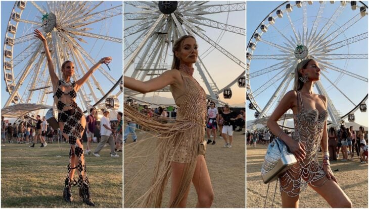Leonie Hanne ;Outfits que causaron sensación en Coachella 2023