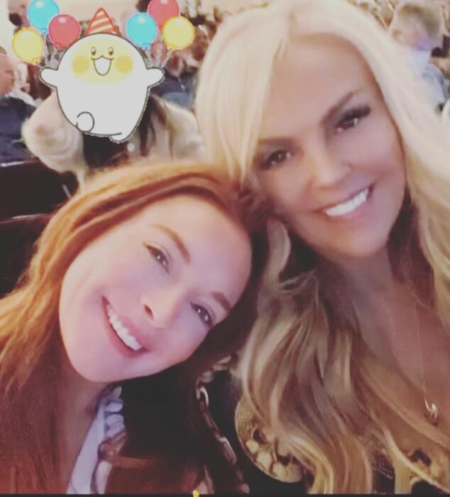 dina y Lindsay Lohan 