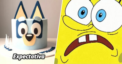 Recreó pastel de ‘Bluey’ pensando que se vería adorable pero es horrible