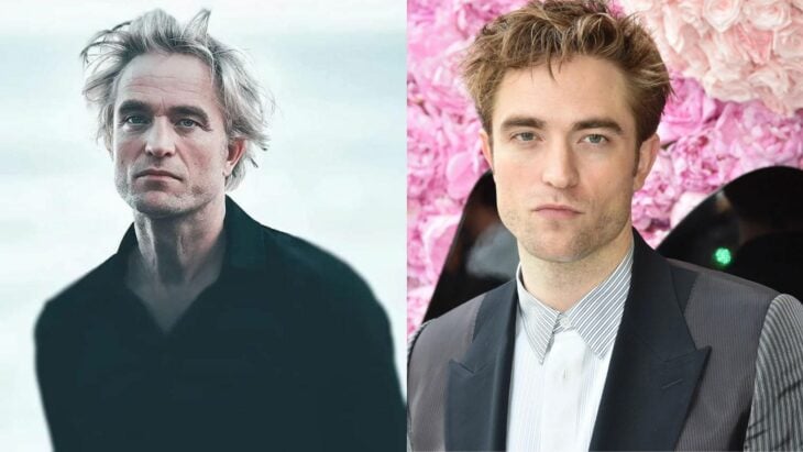 Robert Pattinson comparación viejo y joven 