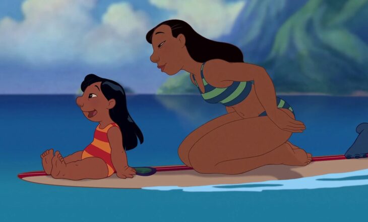 Lilo y Nani en Lilo y Stitch 