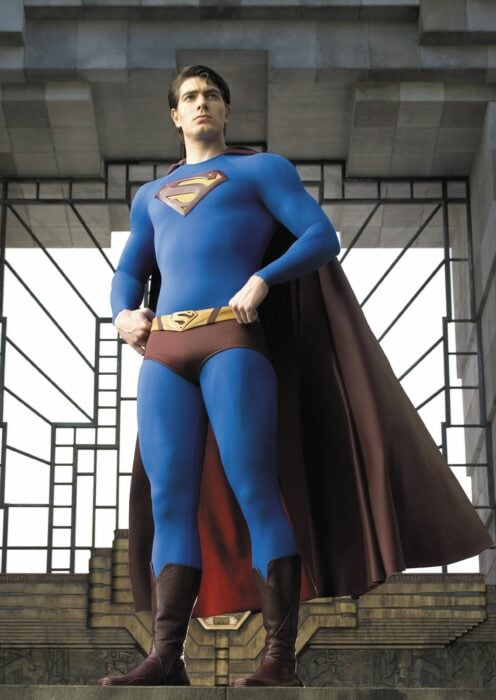imagen del actor brandon routh en su papel de Superman en la película de brandon routh regresa 