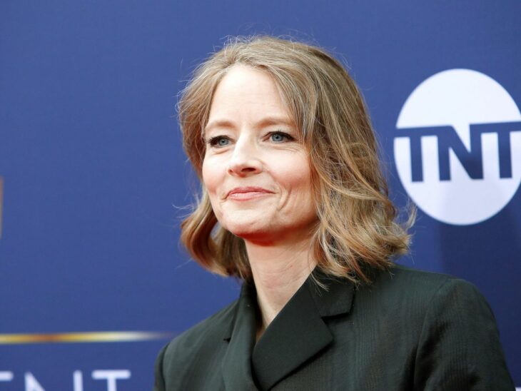 Jodie Foster en alfombra roja de evento TNT