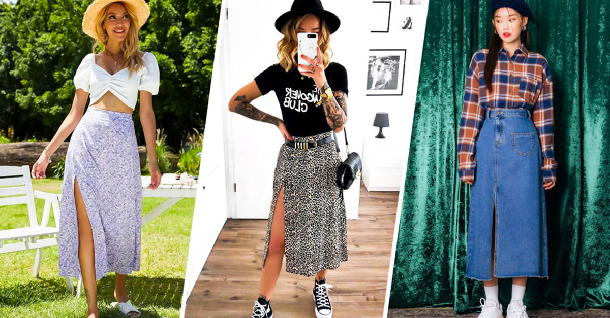 15 Outfits con falda larga para que no te confundan con catequista